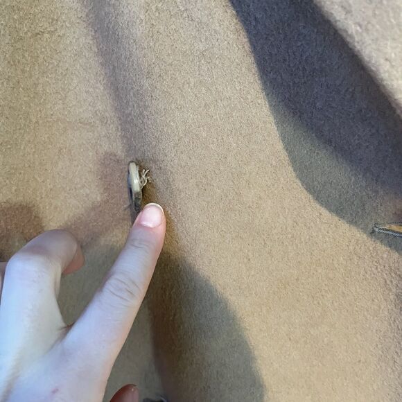 Men’s VINTAGE De Silva Wool Cashmere Coat Size 46R - Picture 8 of 16